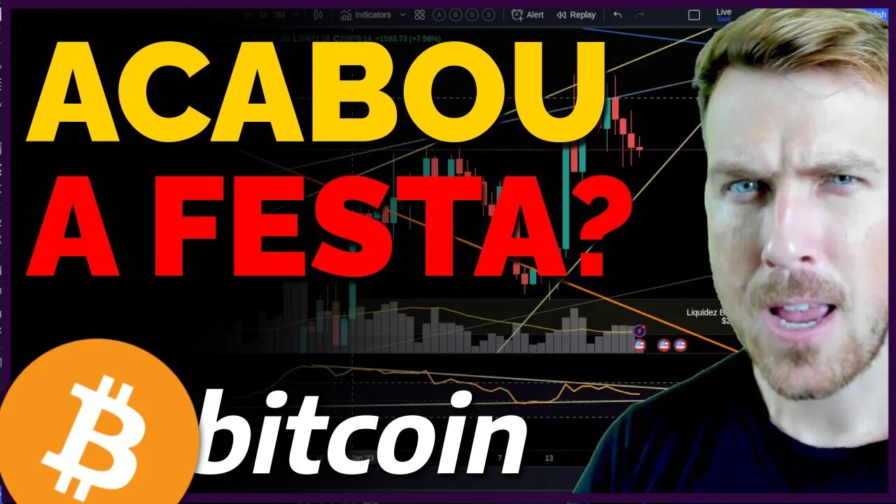 BITCOIN S&P500: ACABOU A FESTA? [PCE... pagando para ver!]