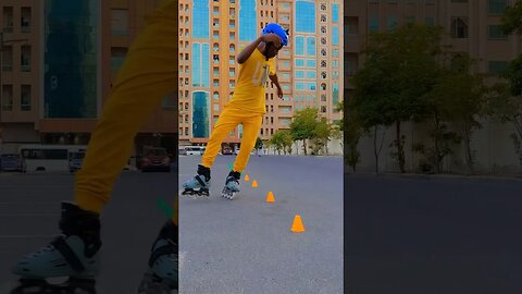 Footwork slalom #skateweaver #shorts #viral #skating