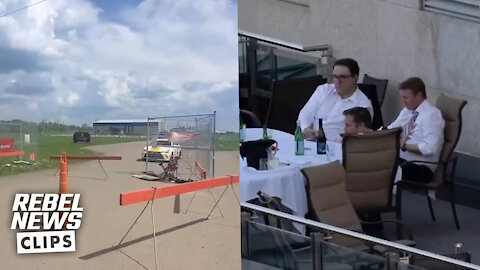 King Kenney and his court live luxuriously atop the Sky Palace, other rule breakers get punished