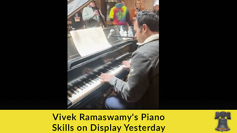 Vivek Ramaswamy's Piano Skills on Display Yesterday