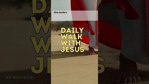 Minute PRAYER. DAILY WALK WITH JESUS. 2023 #shortsprayer #shorts