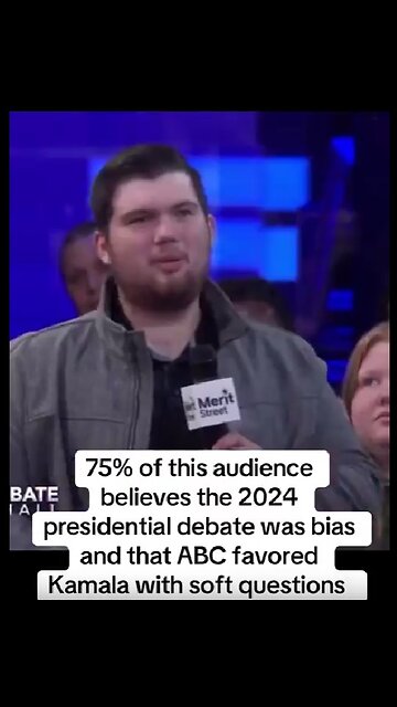 I feel like Trump kept getting asked harder questions versus Kamala kinda ..