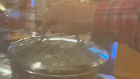 Fine meat sauce with bucatini