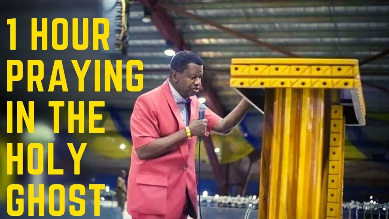 PASTOR ADEBOYE PRAYS IN TONGUES FOR 1 HOUR