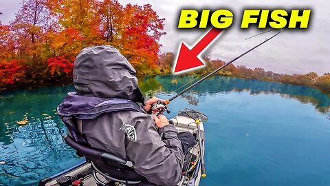 The COLD Weather Made the Bass Do WHAT???