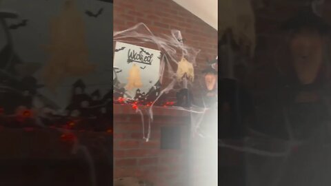 Halloween Fireplace