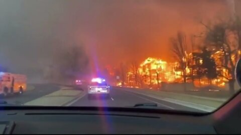 Boulder County, Colorado Wildfire!!