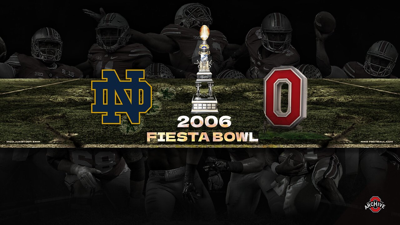 Ohio State vs N0tre Dame: Fiesta Bowl (01.02.2006) [Full Game]
