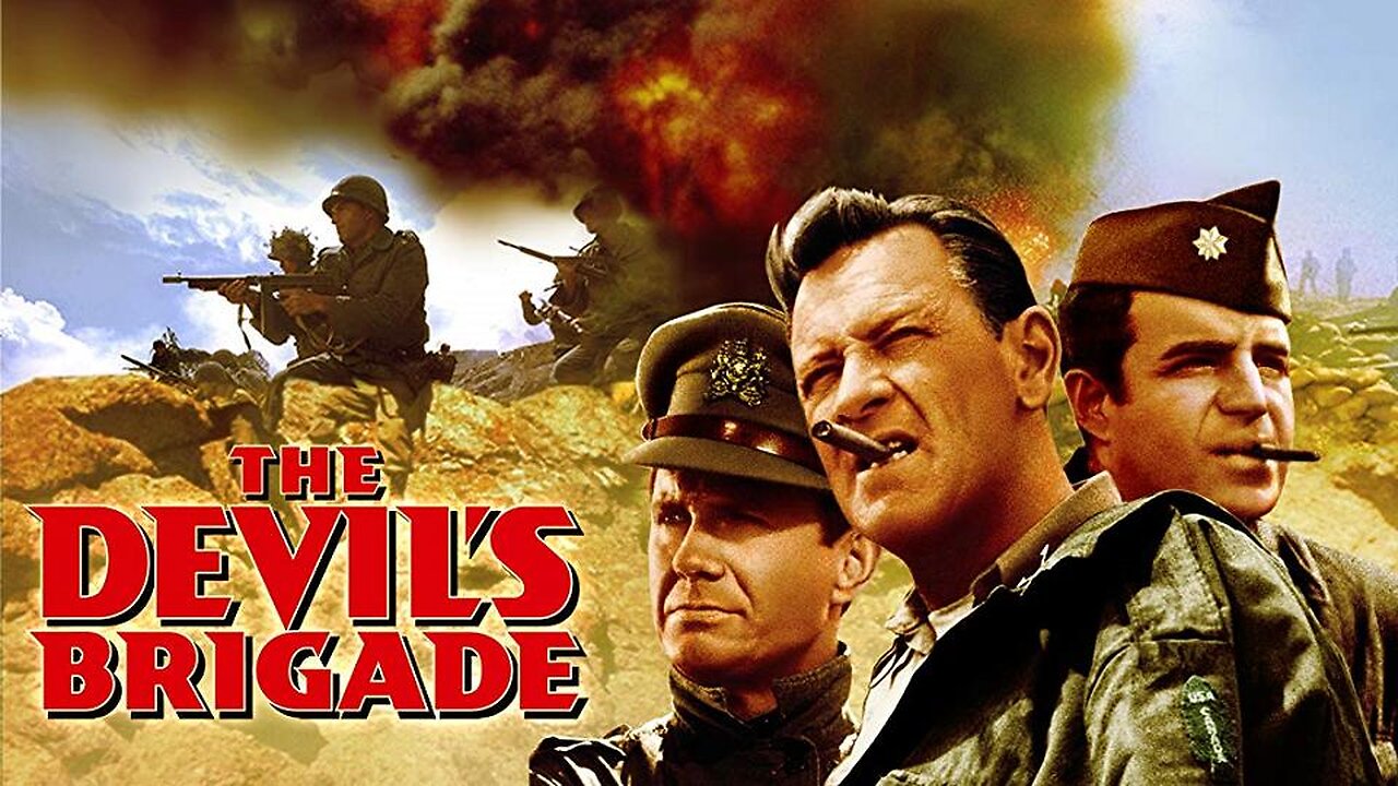 THE DEVIL'S BRIGADE 1968 William Holden, Cliff Robertson & Vince Edwards FULL MOVIE HD & W/S