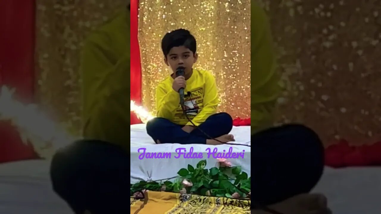 Janam Fidae Haideri #bibizehra #viral #azadar #azadarehussain #azadarinetwork #manqabat #2023