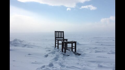 🔴🌨️❄️ Winter Whispers: Serene Blizzard Sounds, Wind for Tranquil Sleep and Relaxation