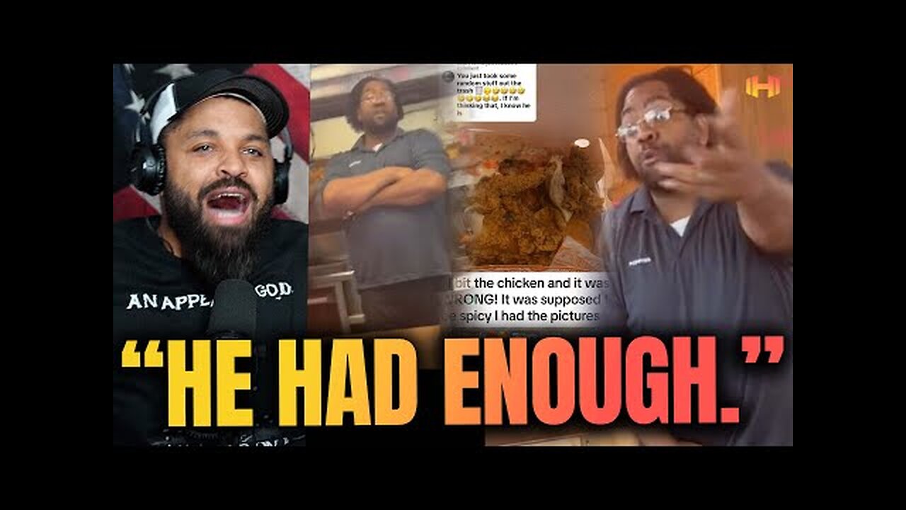 Popeye’s Chicken Manager Goes off on Customer Asking For Refund 🤯