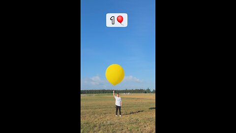 How many balloons does it take to fly?