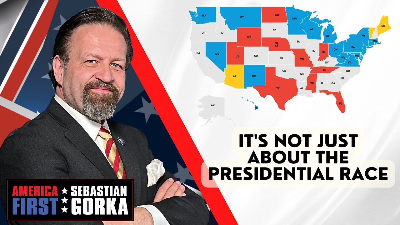 It's not just about the presidential race. Kari Lake with Sebastian Gorka on AMERICA First