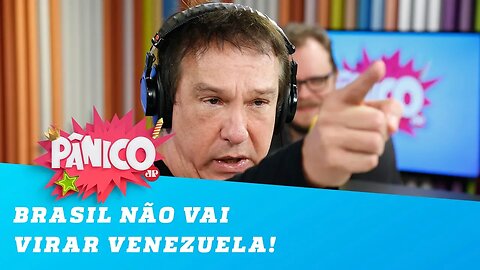 Emílio rebate Joice: Brasil não vai virar Venezuela!
