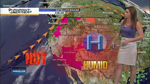 10News Pinpoint Weather with Meteorologist Megan Parry