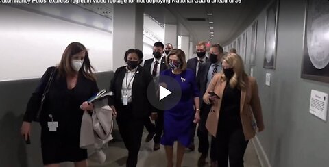 New footage shows Pelosi admitting responsibility for Capitol security failures on January 6.