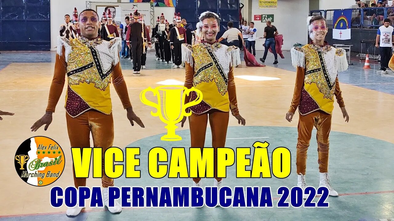 CORPO COREOGRÁFICO 2022 - DRUM CORPS CLOTILDE DE OLIVEIRA 2022 NA ETAPA FINAL DA COPA PERNAMBUCANA