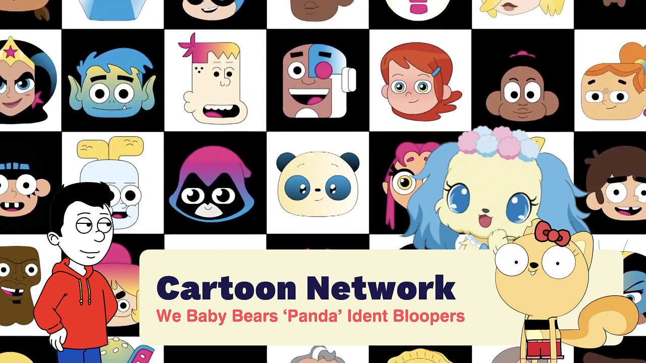Cartoon Network - We Baby Bears Panda ID Bloopers