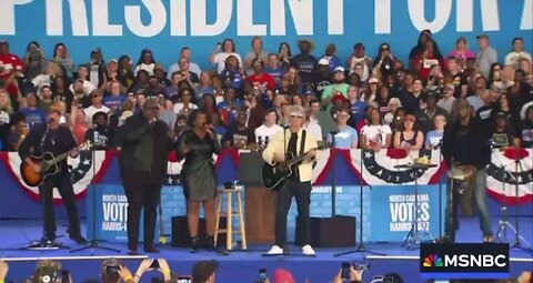 Is Kamala running out of money for entertainment at her rallies 🤔