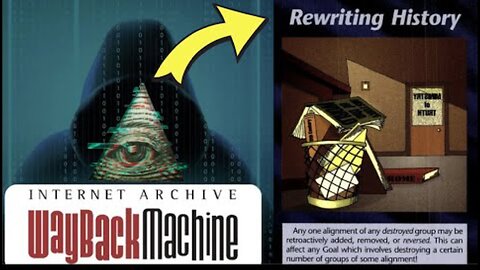 REWRITING HISTORY INTERNET ARCHIVE WAY BACK MACHINE HACKED WHO WOULD HAVE A MOTIVE TO DO THAT?