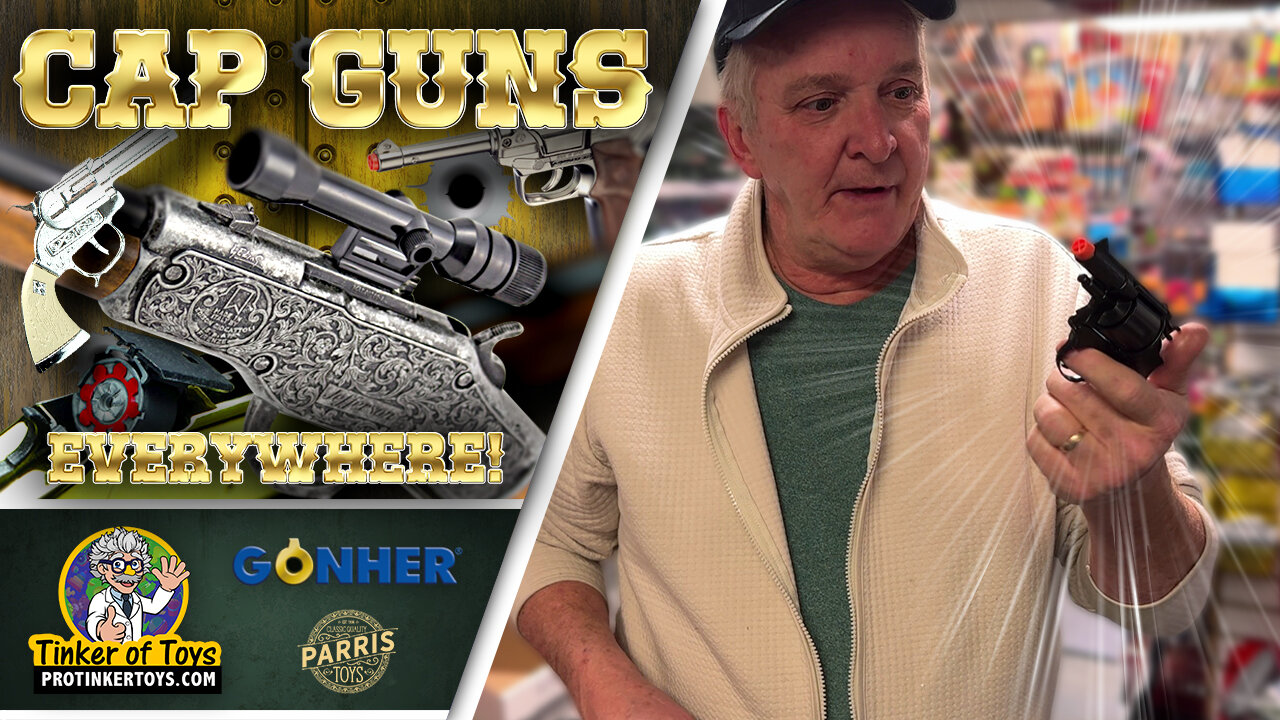 Cap Gun Extravaganza: Bryan's Top Picks at Protinkertoys.com! 🔫🎉