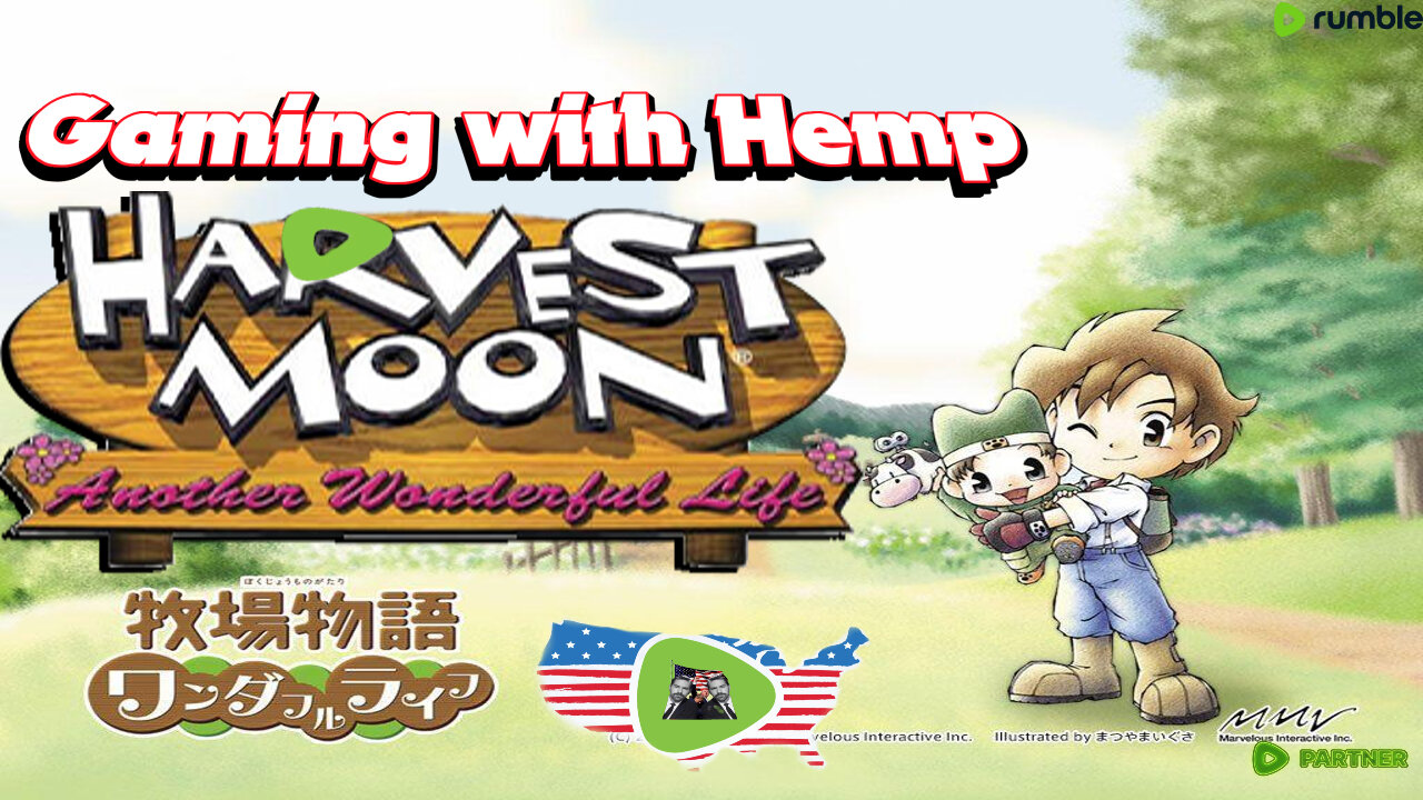 Harvest Moon episode #2 Morning coffee & farming