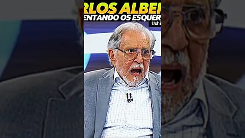 Carlos Alberto de Nobrega colocando os pingos nos is no Roda Viva.