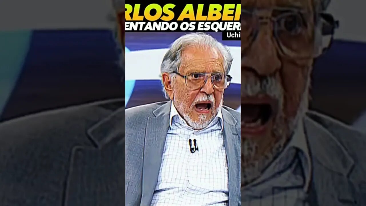 Carlos Alberto de Nobrega colocando os pingos nos is no Roda Viva.