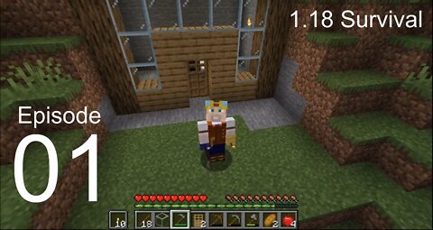 MInecraft 1.18 Survival Let's Play - It's a start