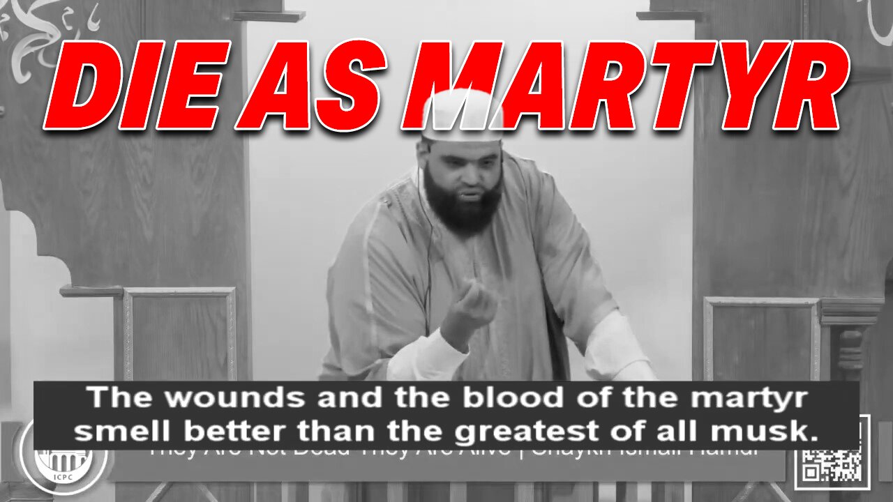 IMAM IN NEW JERSEY PREACHES EXTREME IDEOLOGY: ADVOCATING TO DIE AS MARTYR!