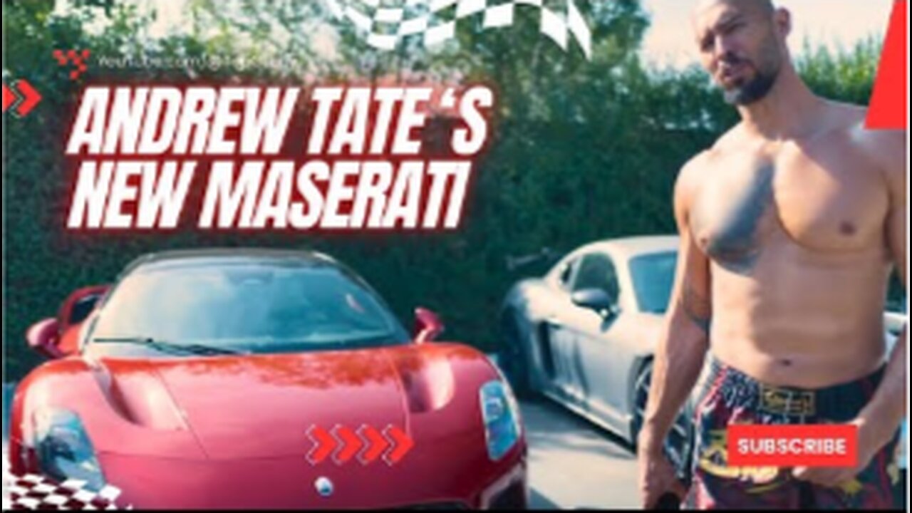 Andrew Tate’s New Maserati