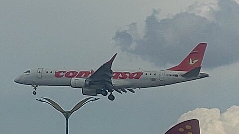 Embraer 175 Conviasa coming from Puerto Ordaz to Manaus
