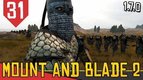Defendendo as MURALHAS contra os Eslavos - Mount & Blade 2 Bannerlord #31 [Gameplay Português PTBR]