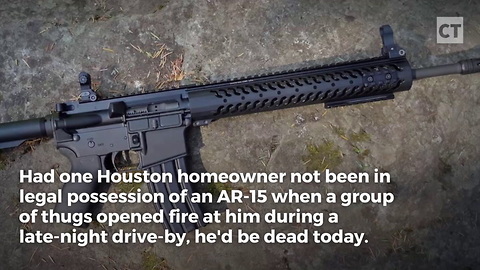 Texas Man Shows Why We Need Ar-15s