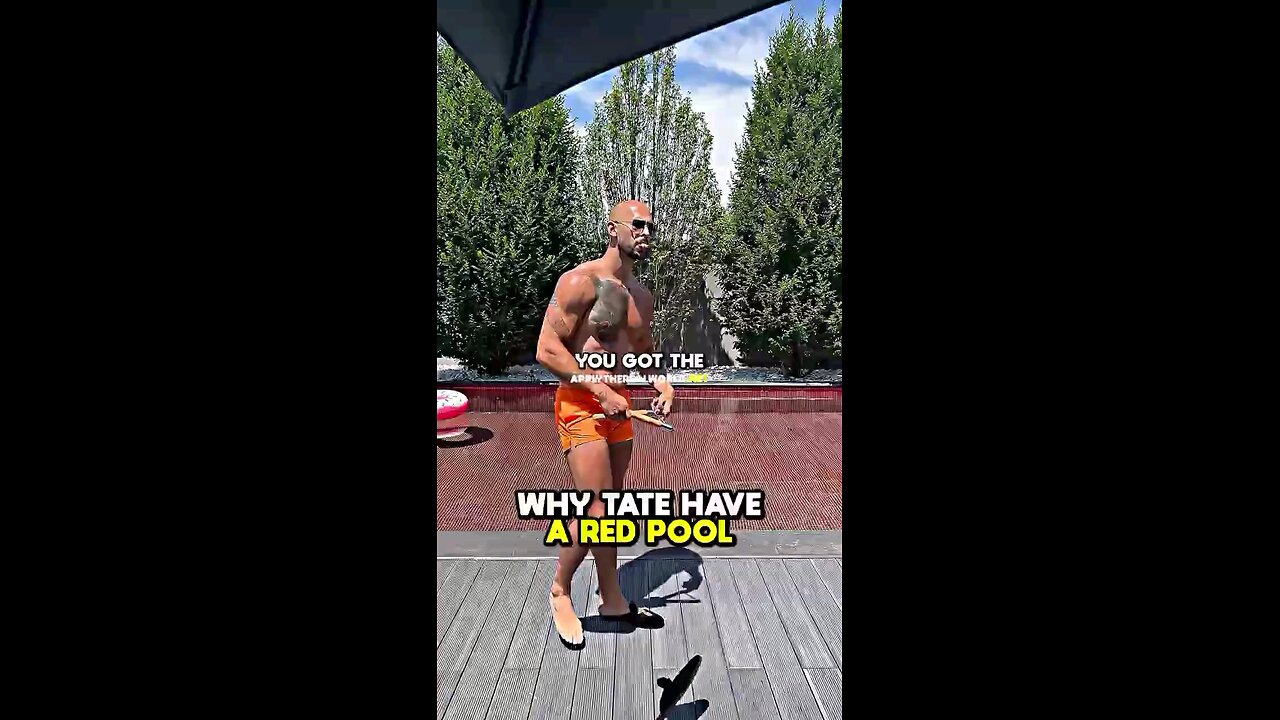 Andrew Tates Pool