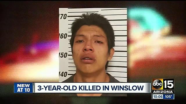 Winslow man accused of killing 3-year-old