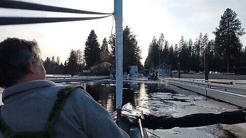 Hobie Mirage Tandem Ice Sailing, Part 3