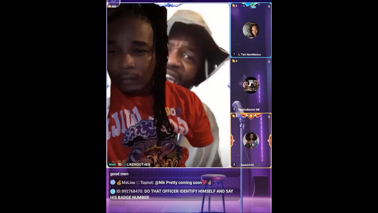 BIGOLIVE 🚨 LIKE-NO-OTHER PLAY VIDEO OF POLICE CALL HIM. SAYING NO CONTACT WITH REGINA