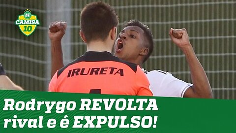 INFANTIL? OLHA o que Rodrygo fez para ser EXPULSO e REVOLTAR rival no Real Madrid B!
