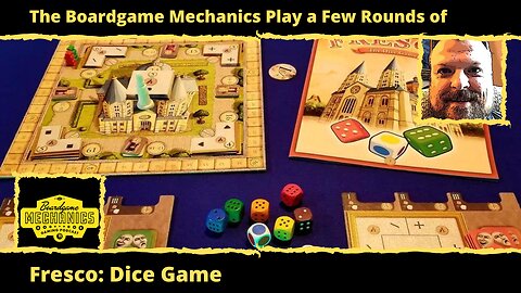 The Boardgame Mechanics Play a Few Rounds of Fresco: Dice Game