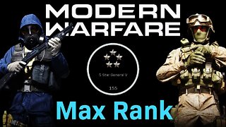 What happens when you hit MAX RANK (Level 155) in Modern Warfare!?