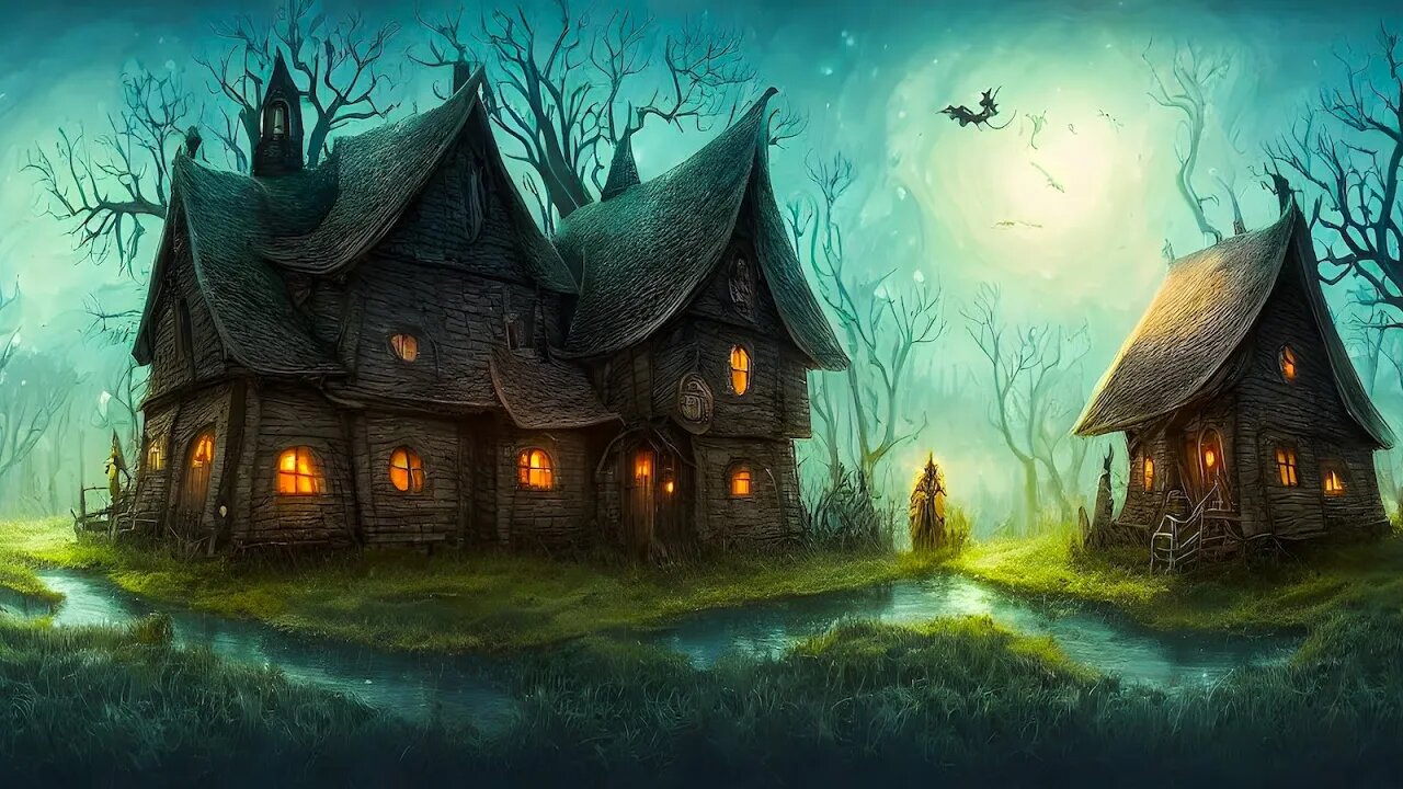 Relaxing Dark Mystery Music for Writing - Secrets of Morwood ★765 | Spooky, Lullaby