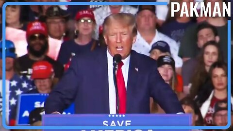 Trump's Brain Breaks, Talks Chinese Restaurant at Sick Rally