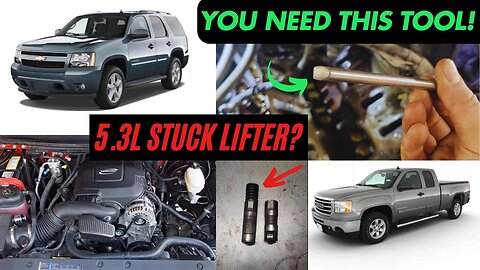 Chevy 5.3L misfire? Stuck Lifter? Try This First!