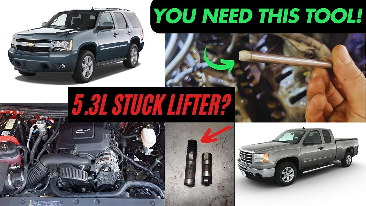 Chevy 5.3L misfire? Stuck Lifter? Try This First!