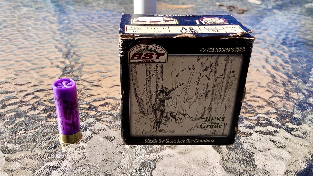 RST Best Grade 16 Gauge 2.5” 1oz #5 Shot - Breakdown
