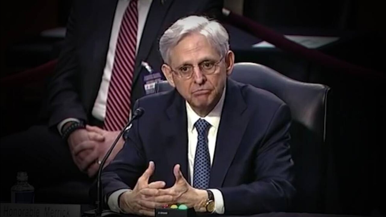 Senator Josh Hawley Questions Merrick Garland