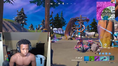 Got a Fortnite win on accident while trying to set my stuff up