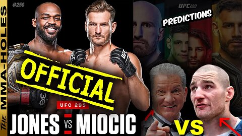 BREAKING: JONES VS MIOCIC! Bruce Buffer vs Sean Strickland DRAMA + UFC 290 PREDICTIONS & BETS